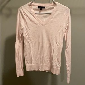 Merino wool baby pink banana republic sweater